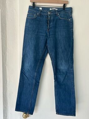 Norse Projects Mens 31x29 Made in Italy Dark Wash Jeans